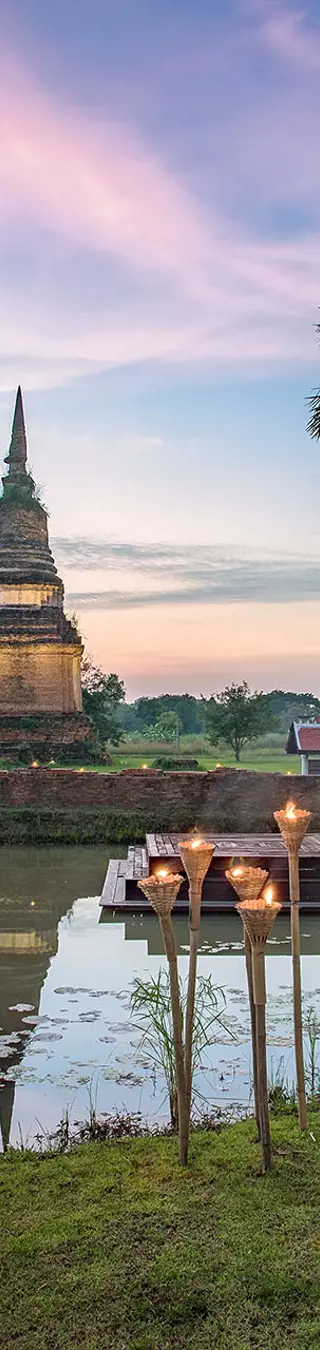 Sukhothai, die erste Hauptstadt Thailands entdecken